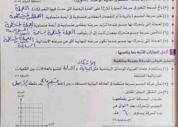 حل أسئلة الكتاب المدرسي رياضيات للصف الثالث الثانوي