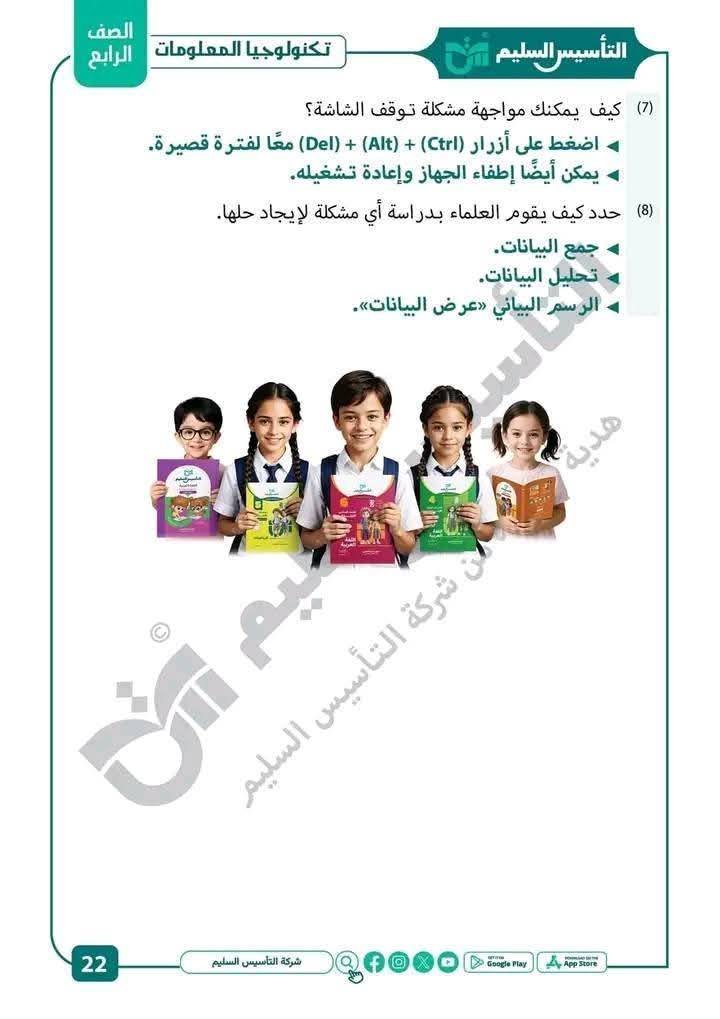 مراجعة هامة لطلاب الصف الرابع الابتدائي