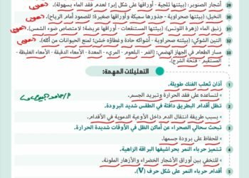 مخلص علوم المرحلة الابتدائية 2026