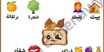 مذكرات لغة عربية مراجعة الصف الثالث الابتدائي